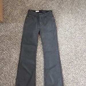 Pilcro Dark Gray Flare Jeans